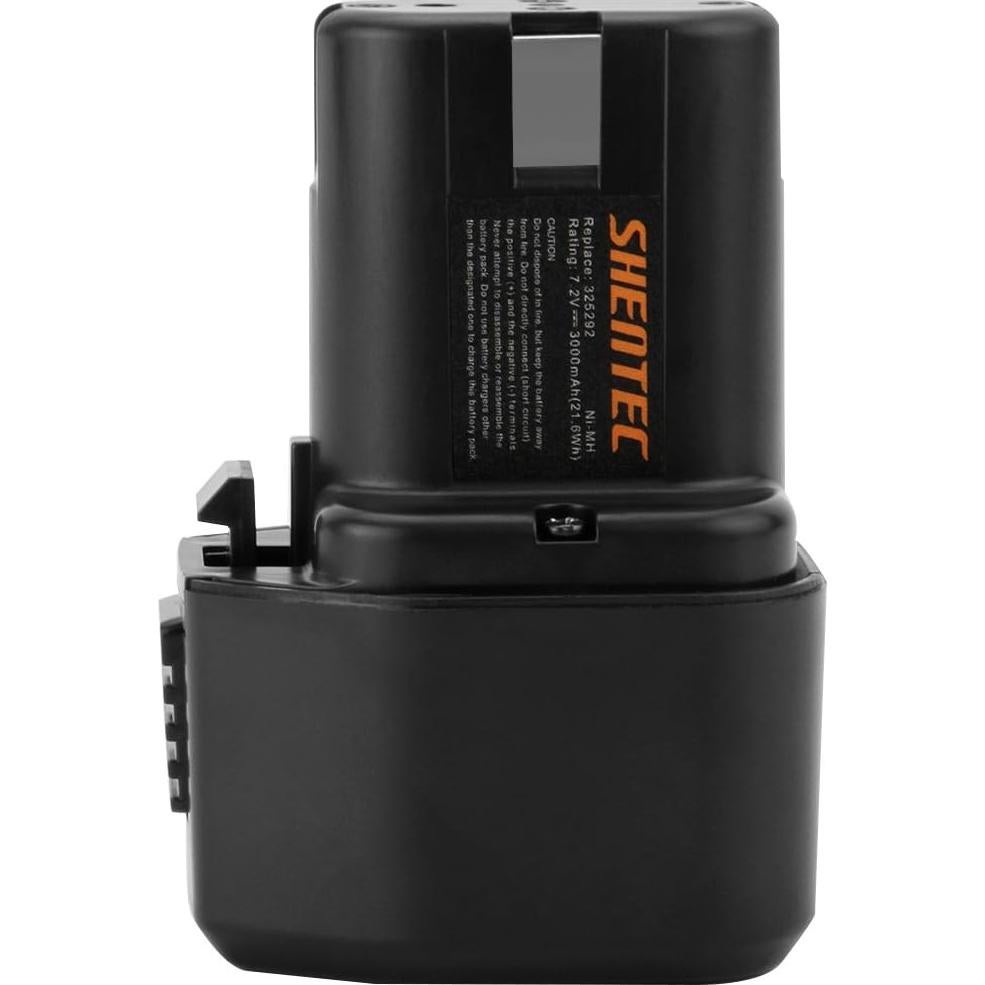 Batería de Reemplazo Ni-MH Shentec 3000mAh 7.2V EB714S (2 Paquetes)