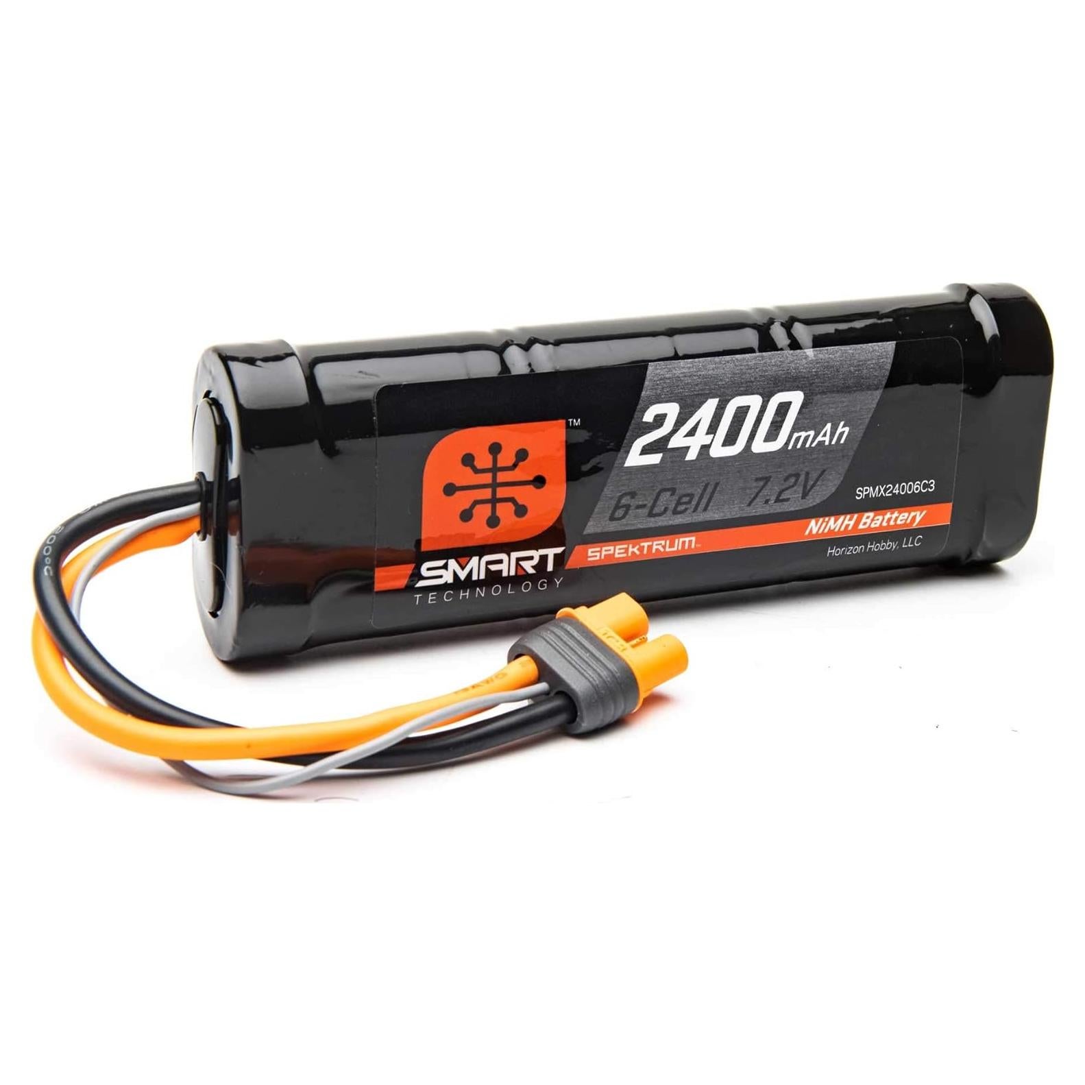 Batería NiMH Smart 2400mAh 7.2V Spektrum SPMX24006C3