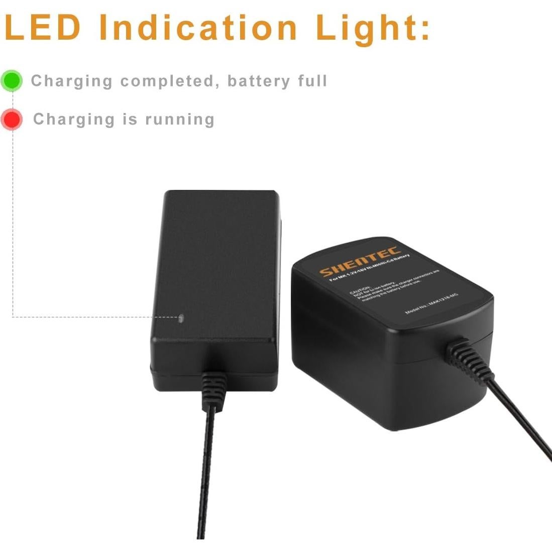 Batería Ni-MH 4000mAh 9.6V Shentec + Cargador Compatible