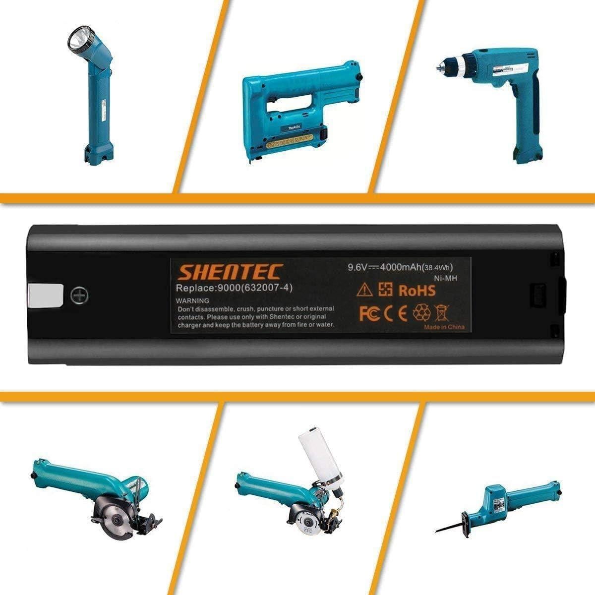 Batería Ni-MH 4000mAh 9.6V Shentec + Cargador Compatible