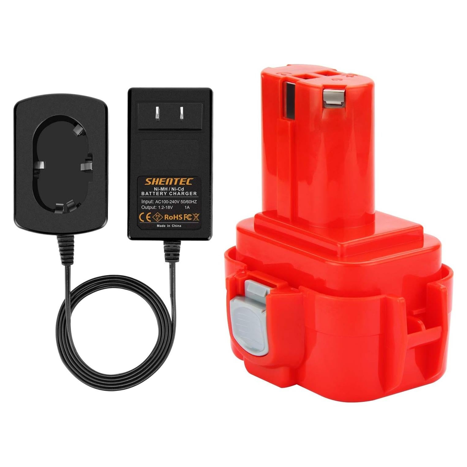 Batería de Reemplazo Shentec 9.6V 3.0Ah Ni-MH para Makita