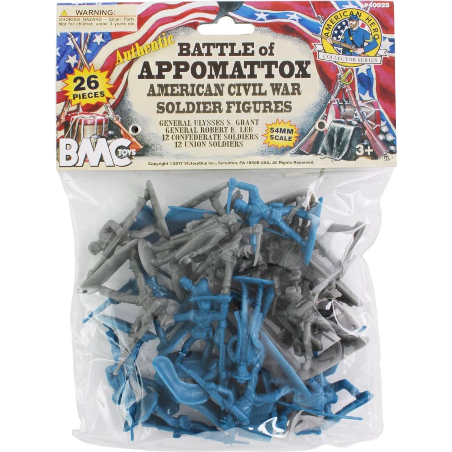 Set de Figuras Guerra Civil BMC 26 Piezas 6 Figuras