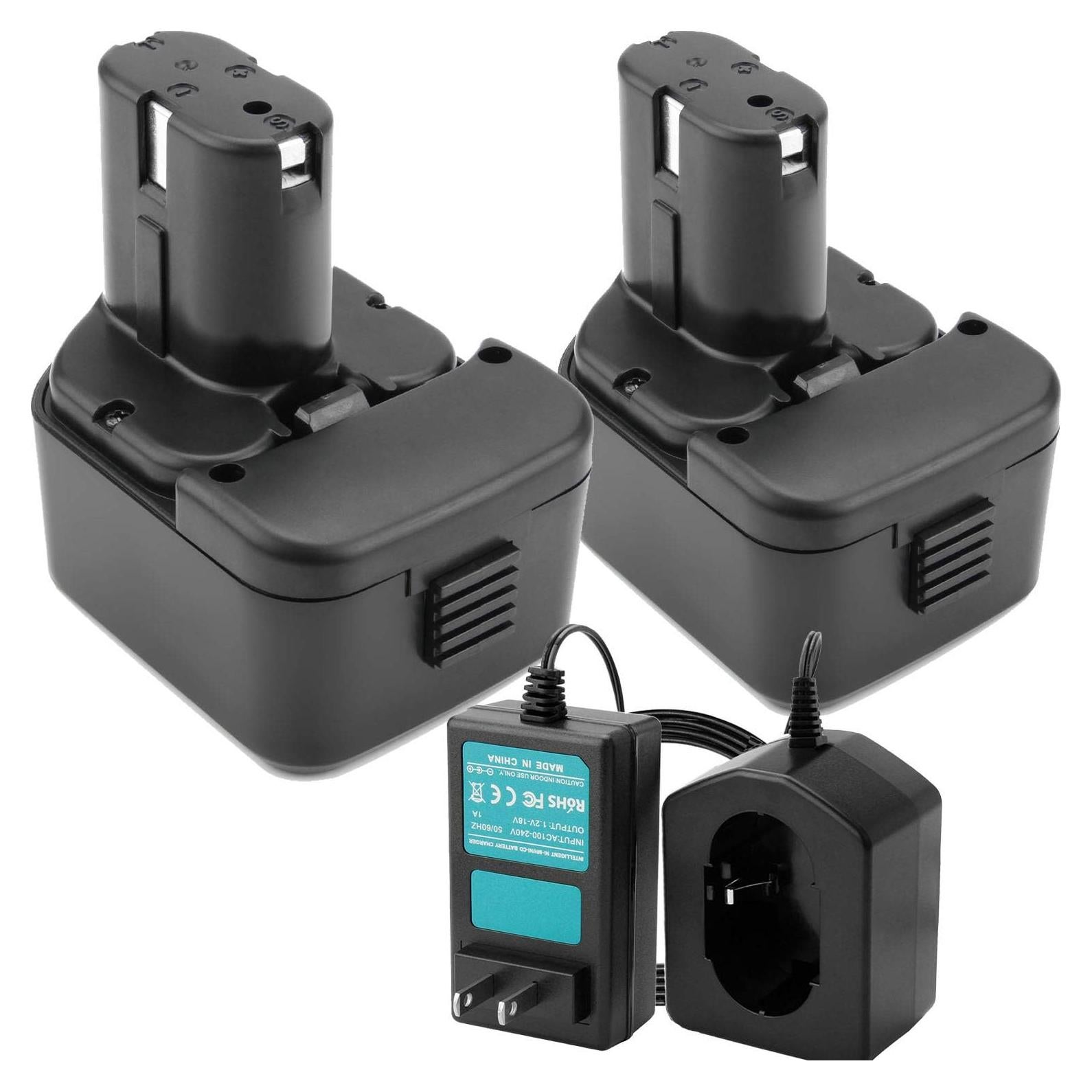 Batería Ni-MH 12V 3500mAh Creabest + Cargador 1.2-18V