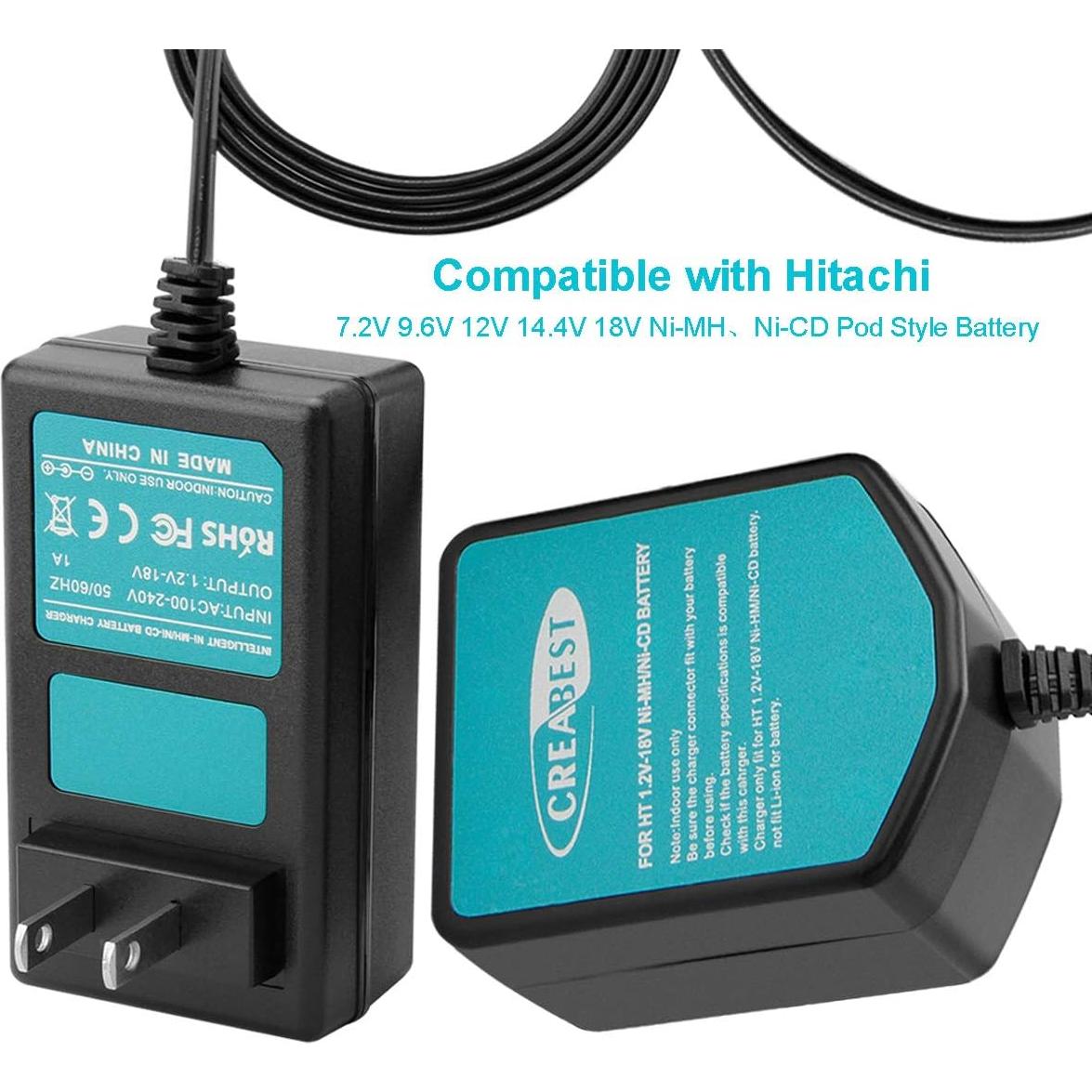 Batería Ni-MH 12V 3500mAh Creabest + Cargador 1.2-18V