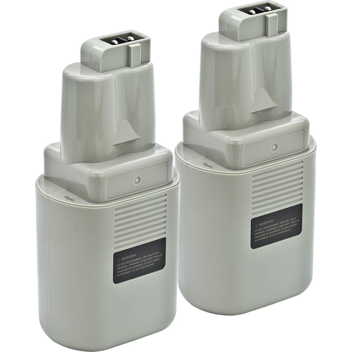 Paquete de 2 Baterías ExpertPower 12V 2000mAh NiMh para Dewalt