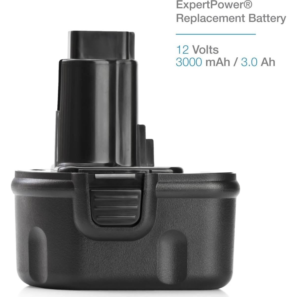 Batería NiMH 12V 3000mAh ExpertPower 2 Pack para Dewalt