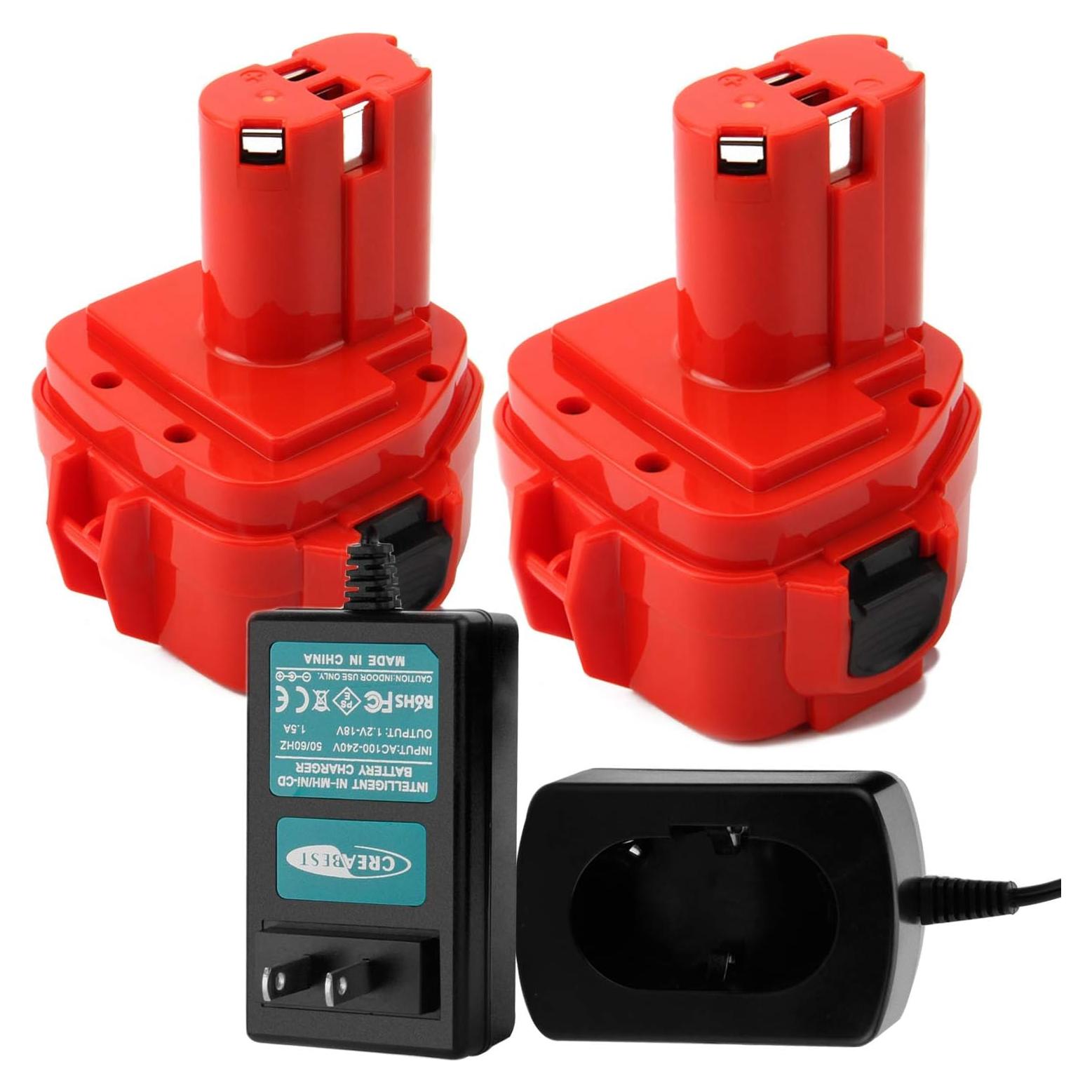 Batería Recargable Ni-MH 12V 3.5Ah Creabest + Cargador