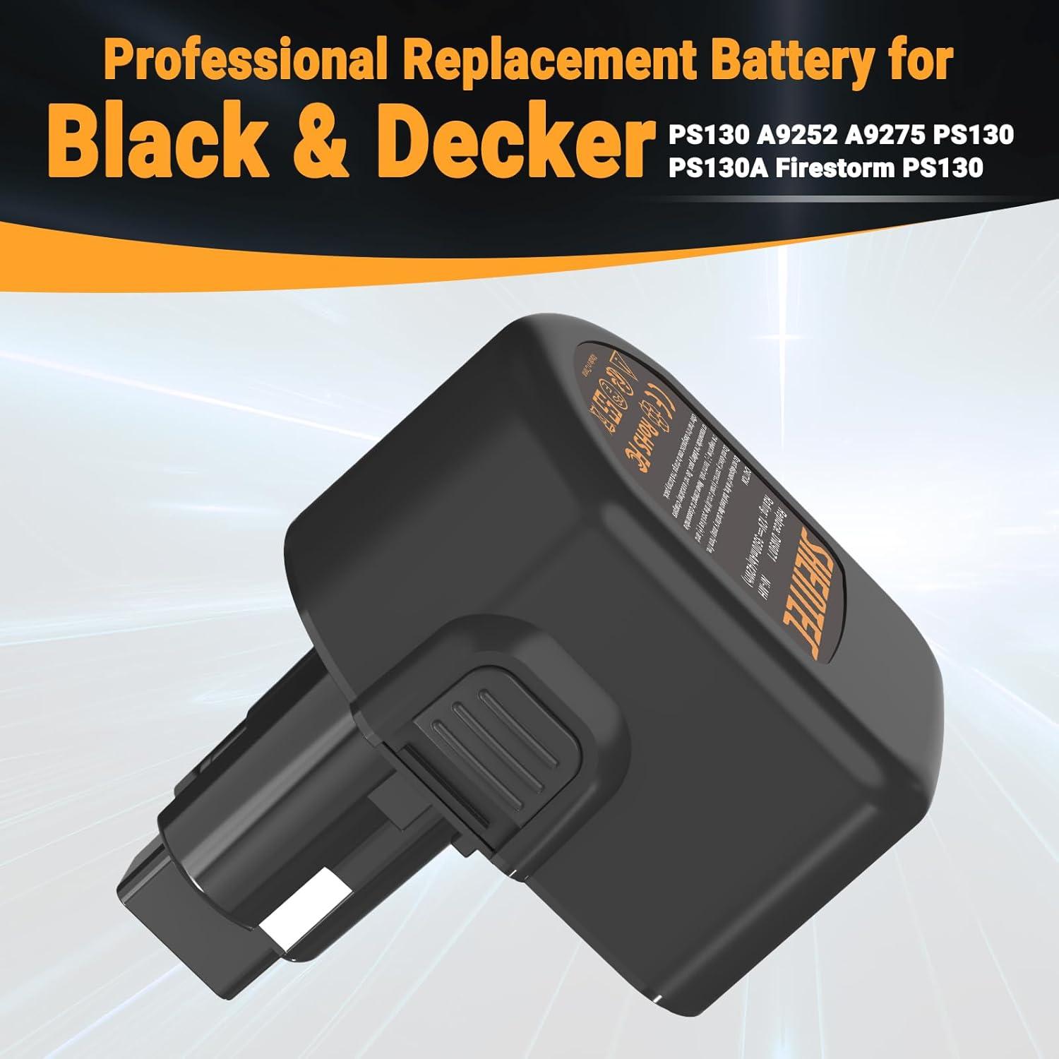Batería Ni-MH 12V 3500mAh Shentec para Black & Decker PS130
