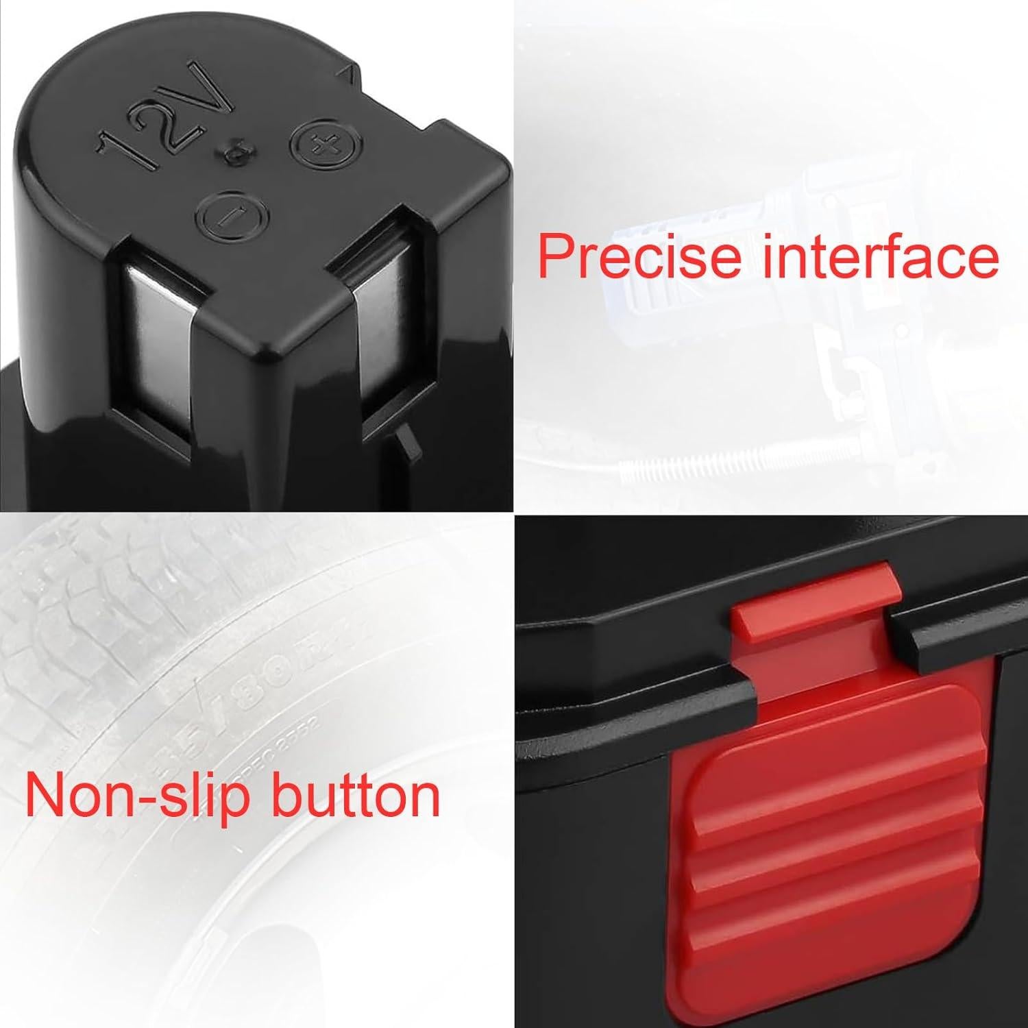 Batería Recargable Ni-MH 12V 4500mAh Energup para Lincoln