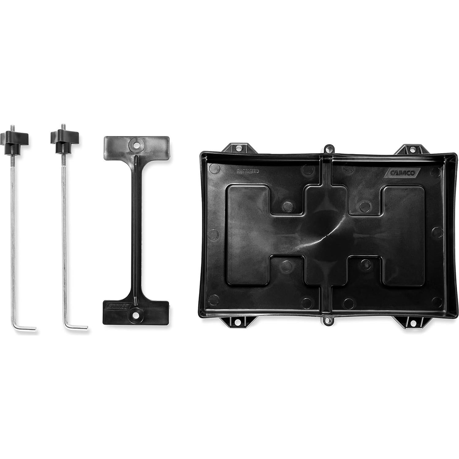 Bandeja de Sujeción de Batería Camco 55394 para Camper/RV