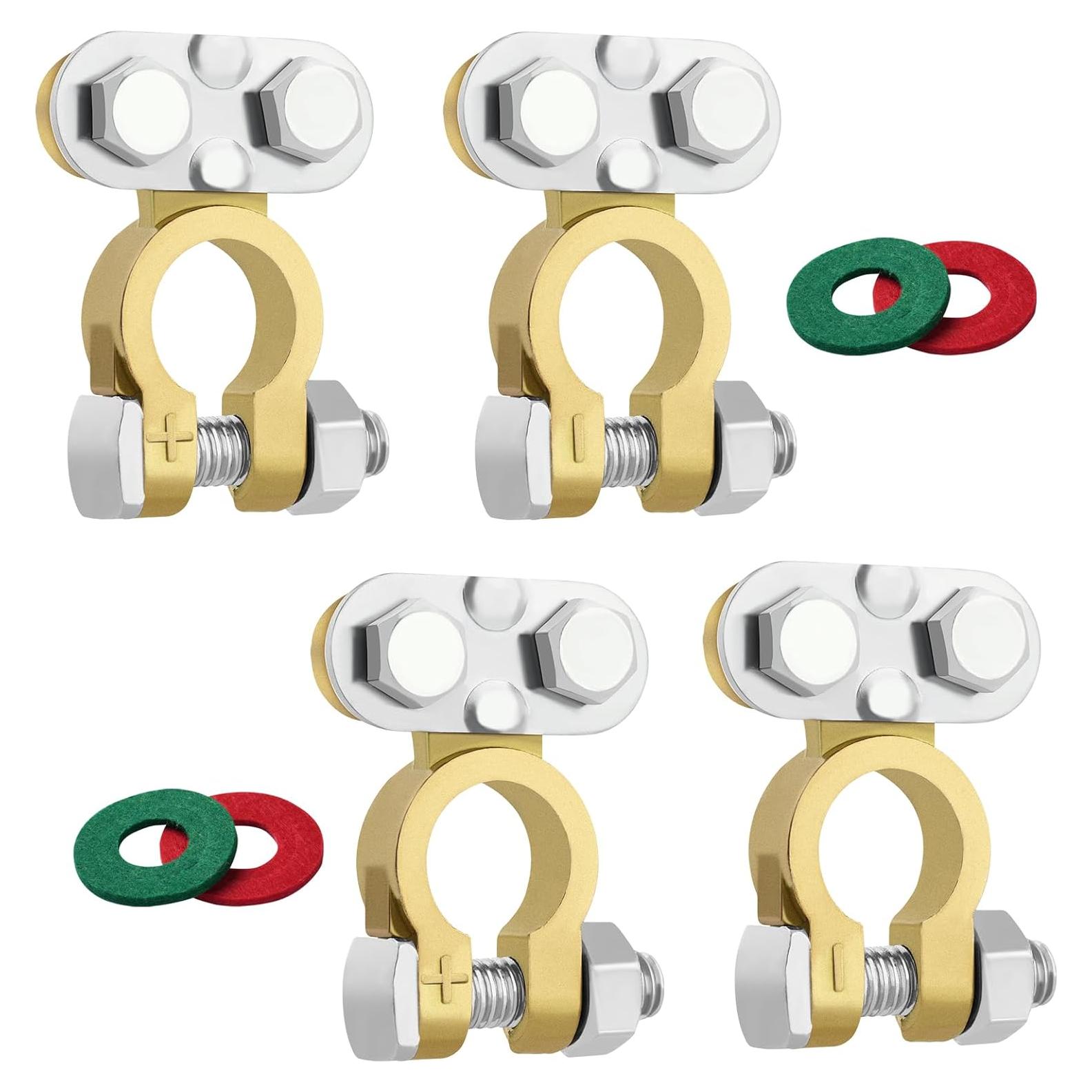 Conectores de Terminal de Batería XIOGZAXI 12V/24V Anticorrosión