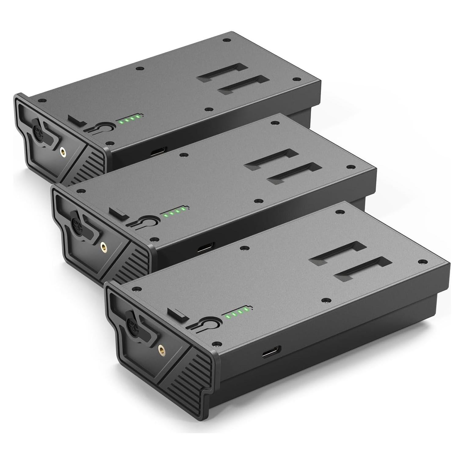 Paquete de 3 Baterías Solares Recargables Reveal EM6