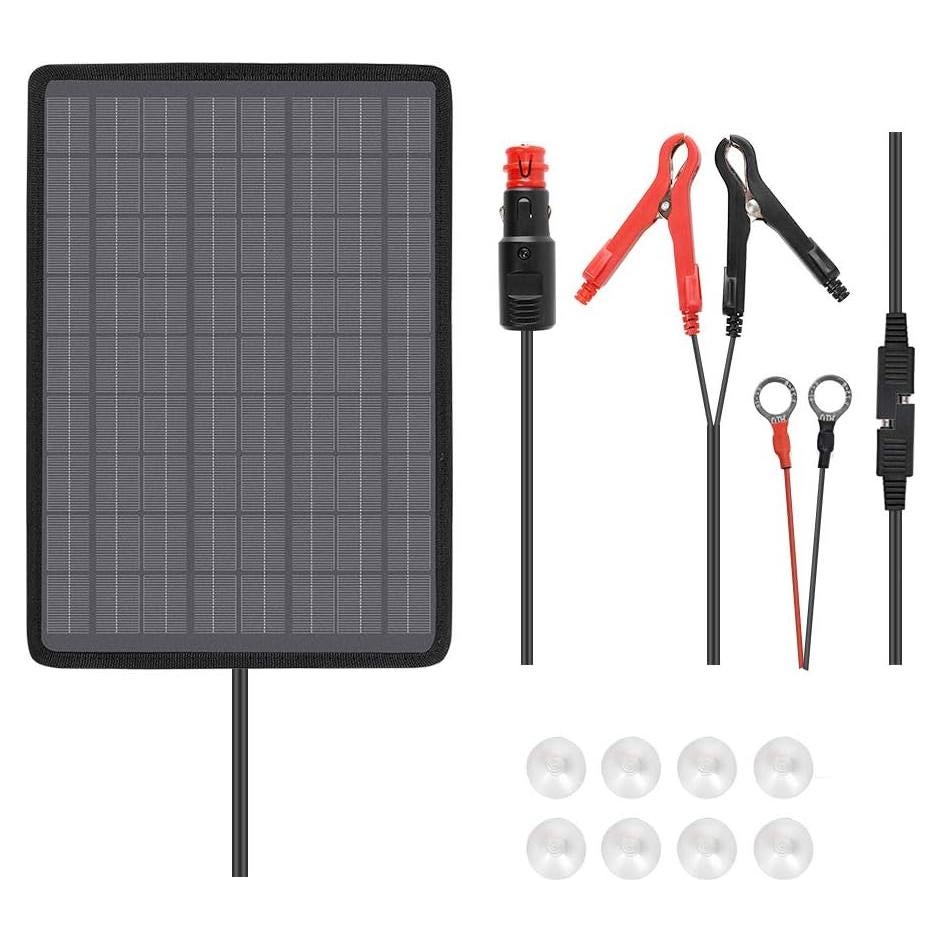 Cargador Solar de Mantenimiento de Batería 10W Renogy 12V