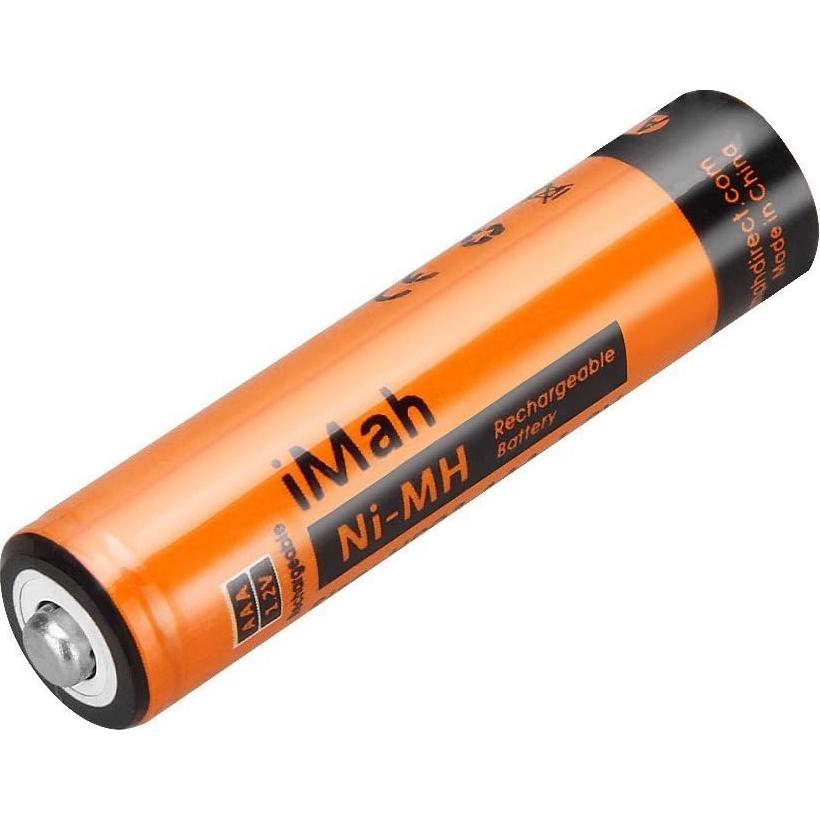 Paquete de 8 Baterías Recargables Ni-MH AAA iMah 750mAh 1.2V