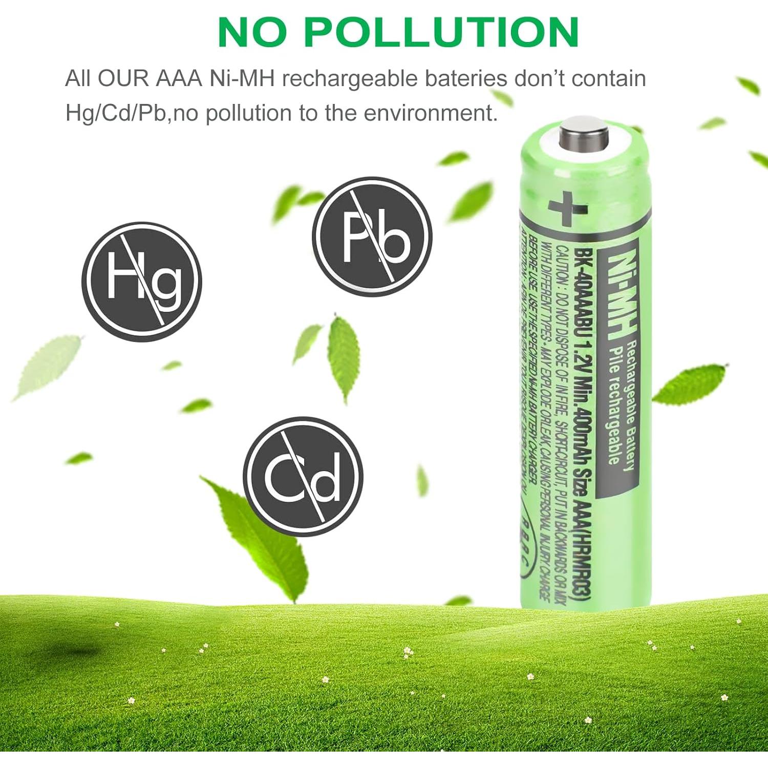 Baterías Recargables Ni-MH OSIM BK-40AAABU 400mAh AAA 2PCS