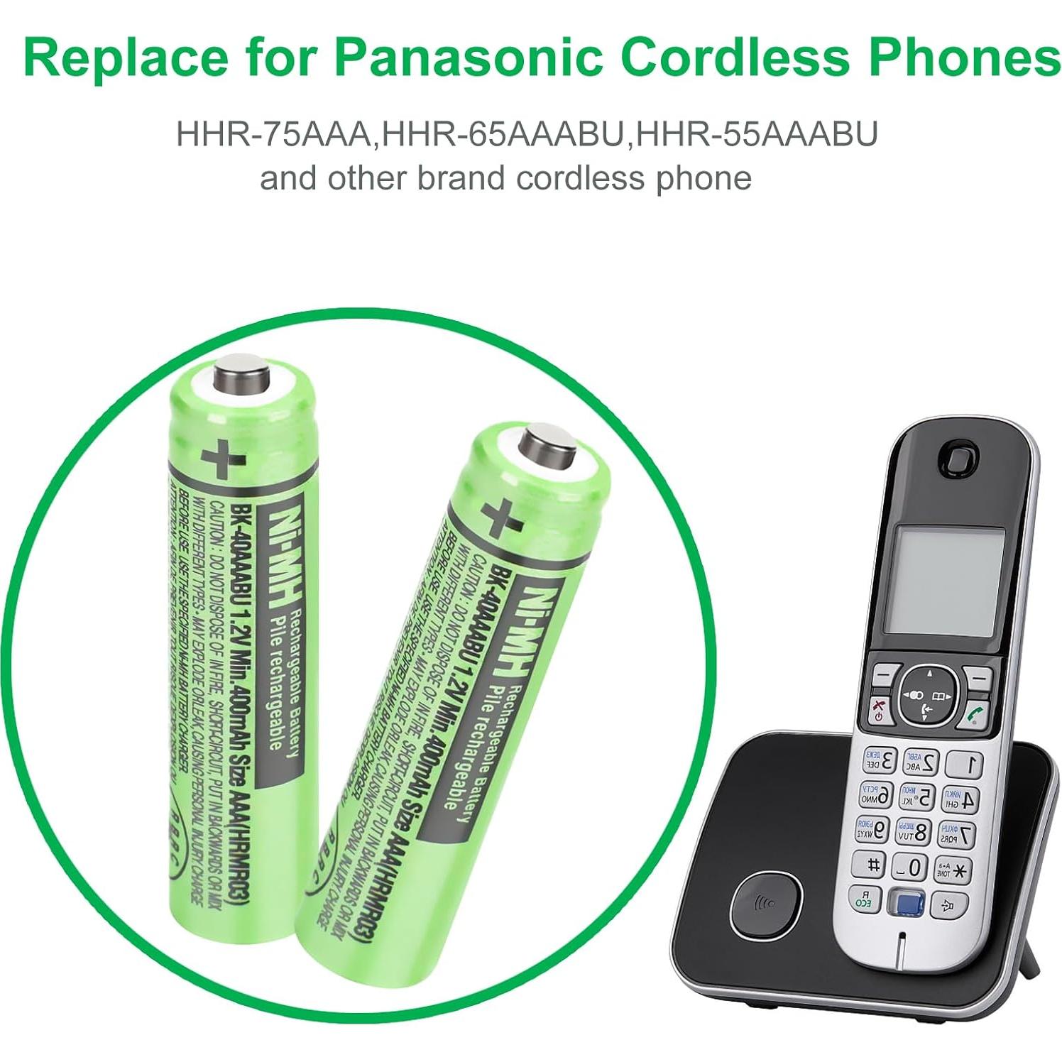 Baterías Recargables Ni-MH OSIM BK-40AAABU 400mAh AAA 2PCS