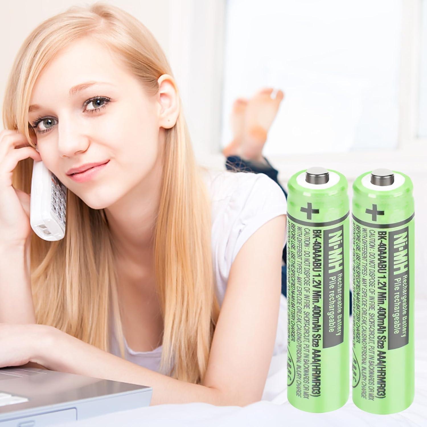 Baterías Recargables Ni-MH OSIM BK-40AAABU 400mAh AAA 2PCS