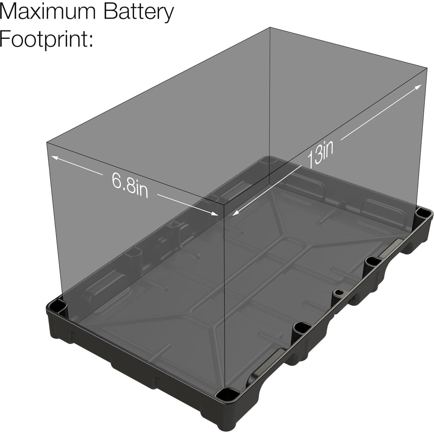 Bandeja de Batería NOCO BT31S para Baterías Marinas y RV