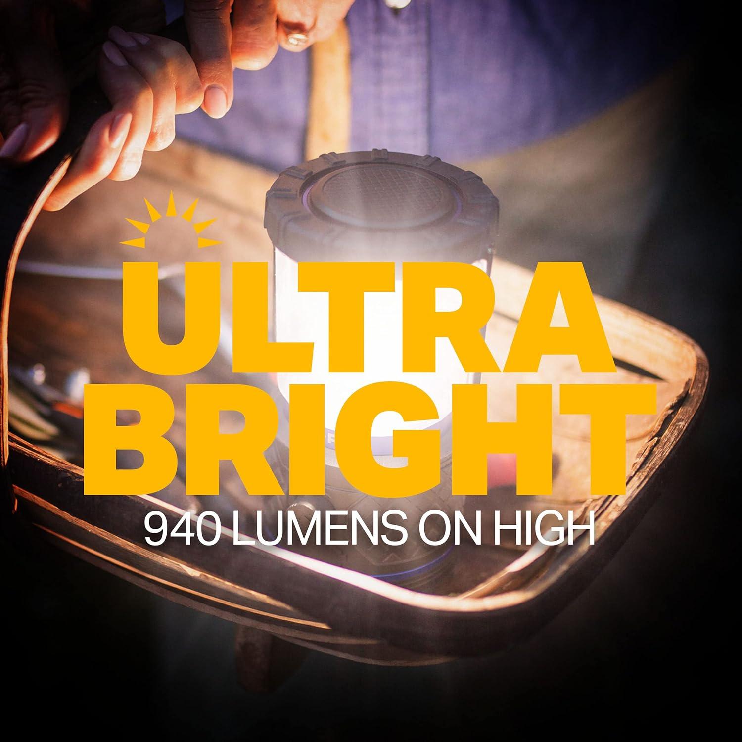 Linterna LED Recargable LUXPRO LP1513 940 Lúmenes IPX4