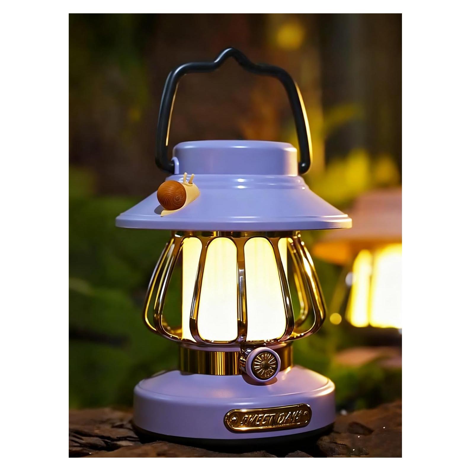 Linterna Recargable para Niños ChicLumen Púrpura 3 Modos