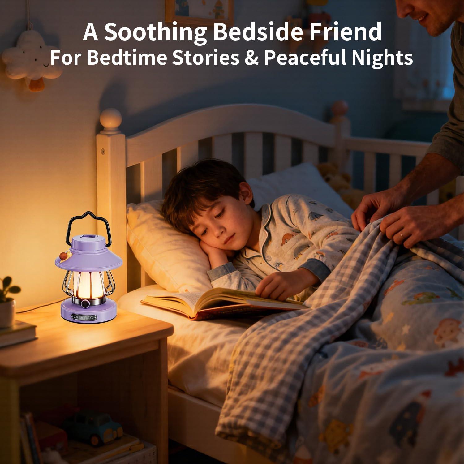 Linterna Recargable para Niños ChicLumen Púrpura 3 Modos