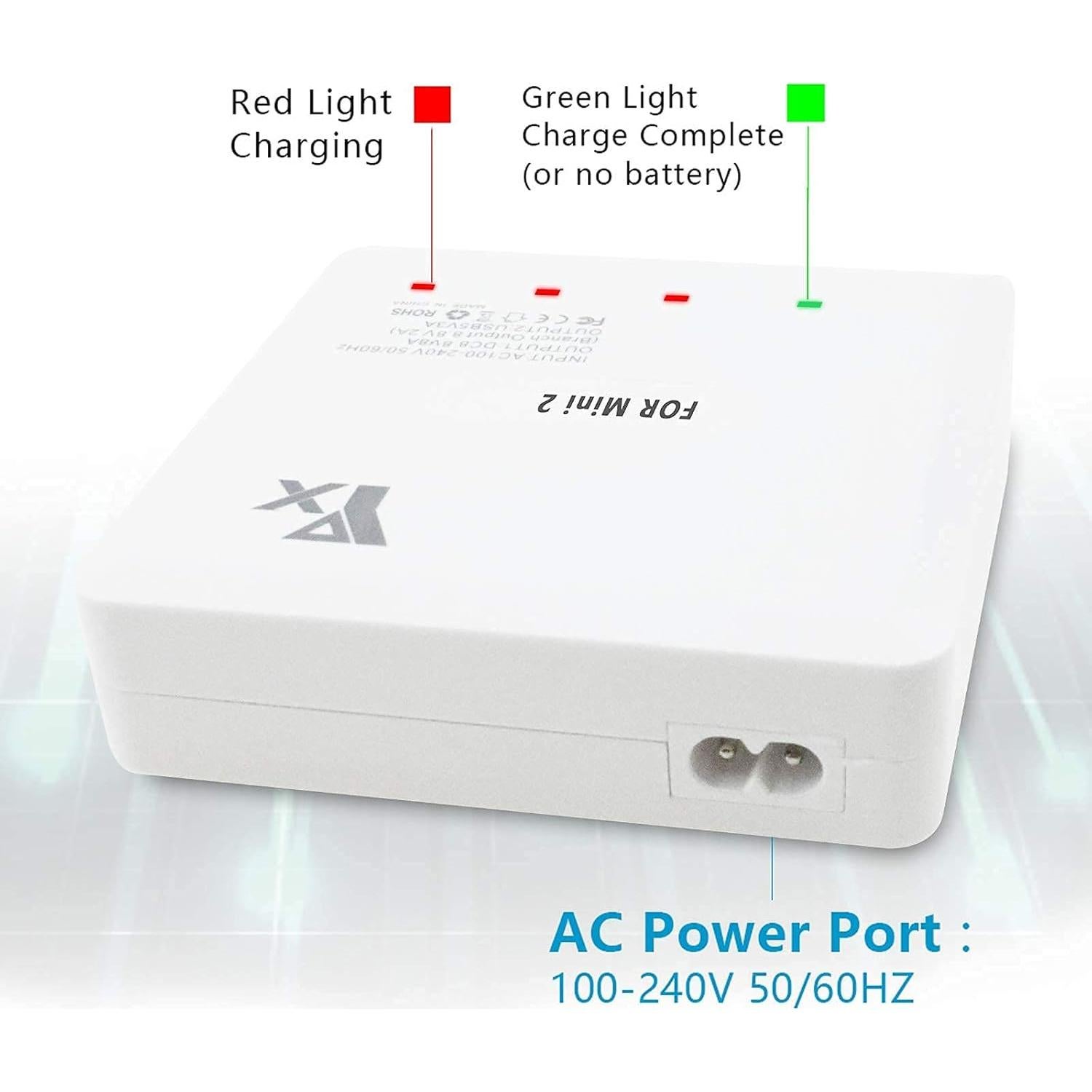 Cargador de Batería 6 en 1 Hanatora para DJI Mini 4K/2/SE