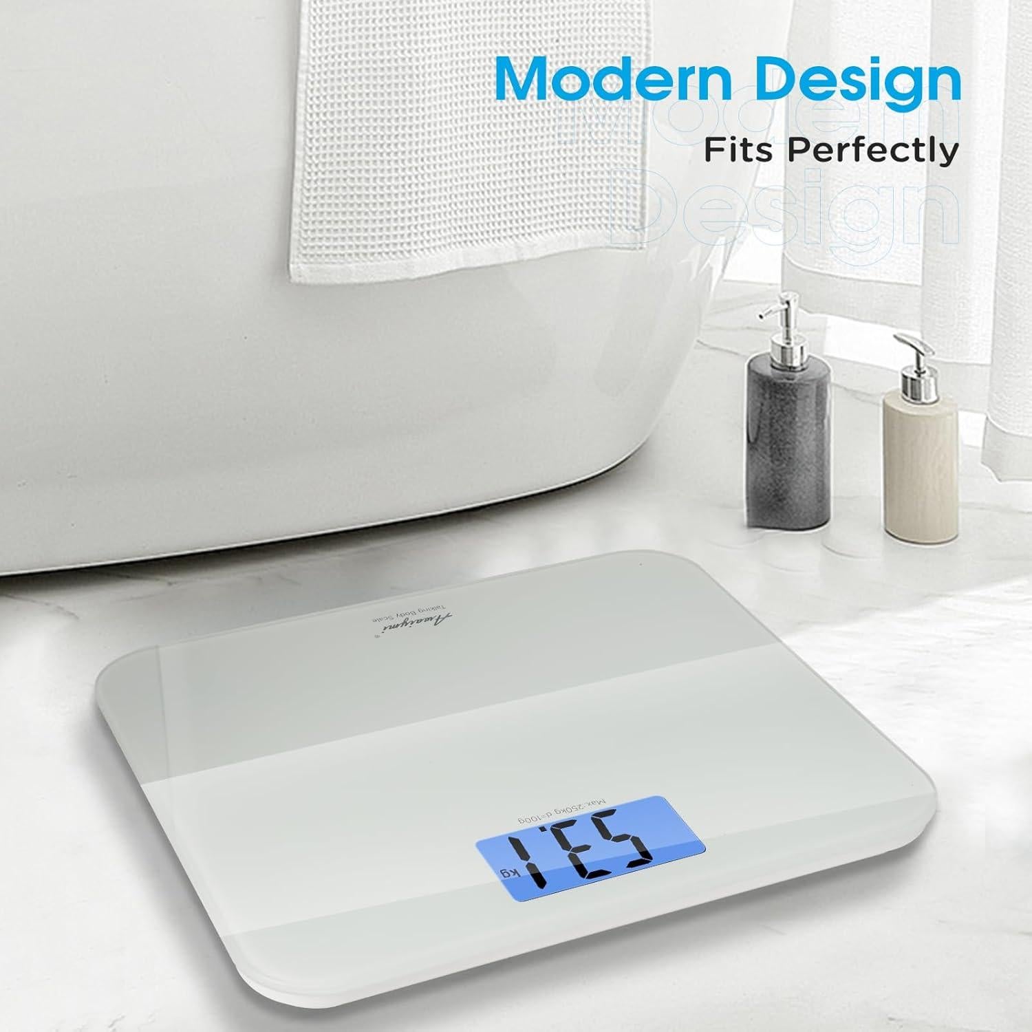 Báscula Hablante Digital Awaiymi 250 kg con Pantalla LCD