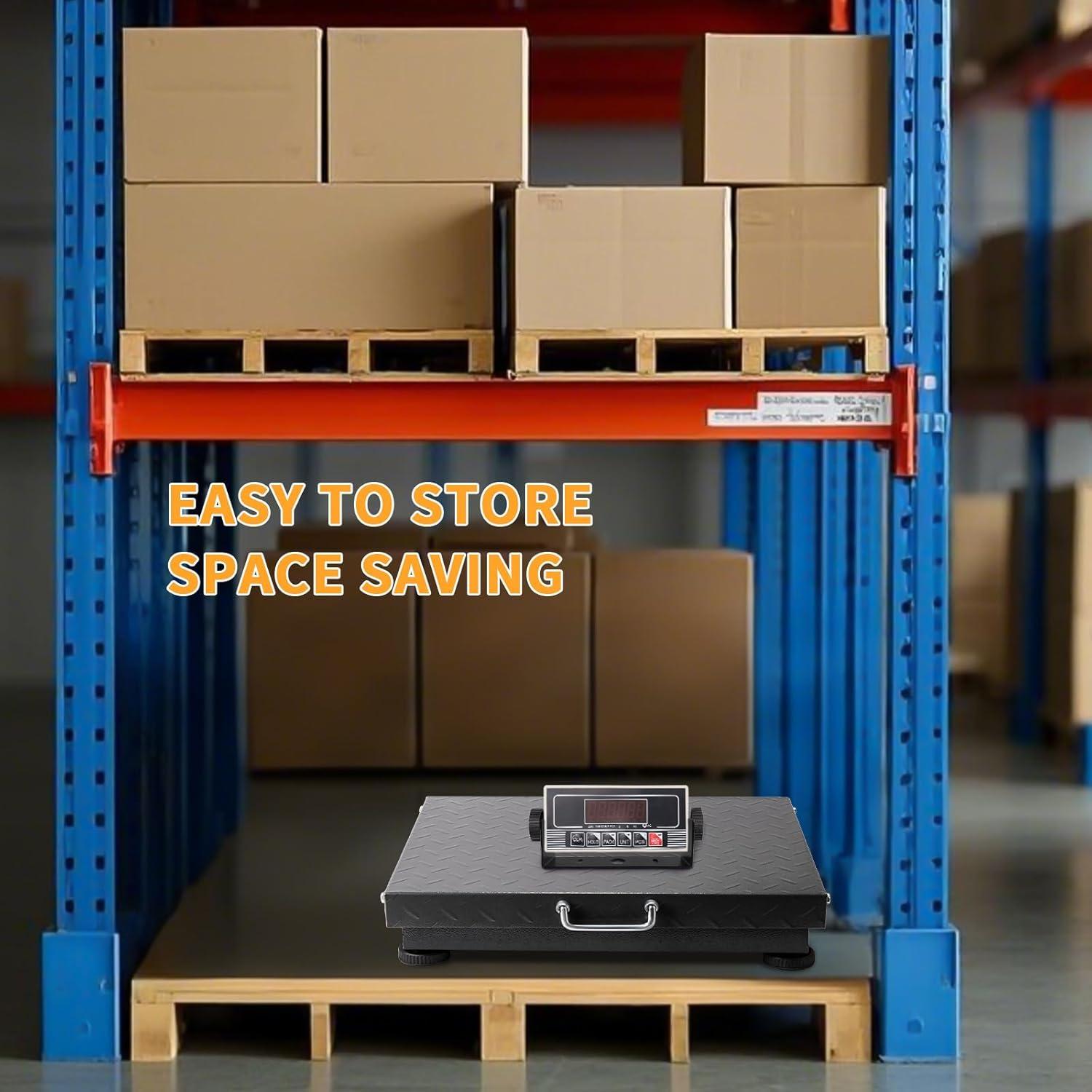 Escala Postal Digital WISHSOM 300kg Alta Resistencia 50x40cm