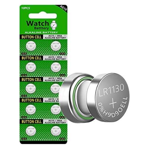 Baterías Alcalinas AG10 Cotchear 10 Piezas 1.5V Celda Botón
