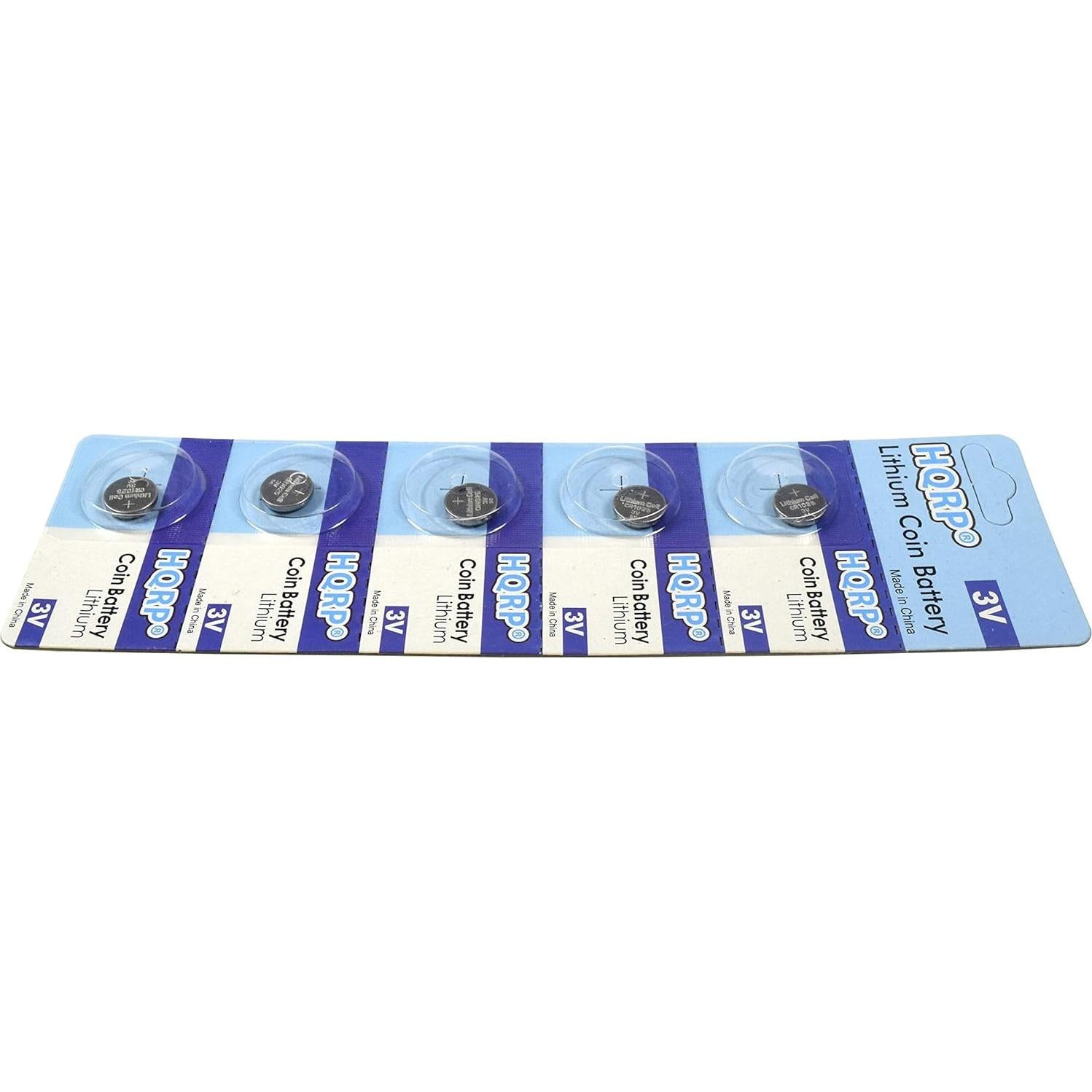 Paquete de 10 Baterías de Litio HQRP CR1025 3V para Relojes