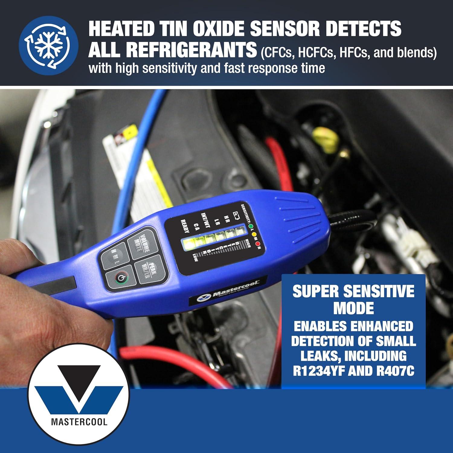 Detector de Fugas de Refrigerante Mastercool 55900 Intellasense II