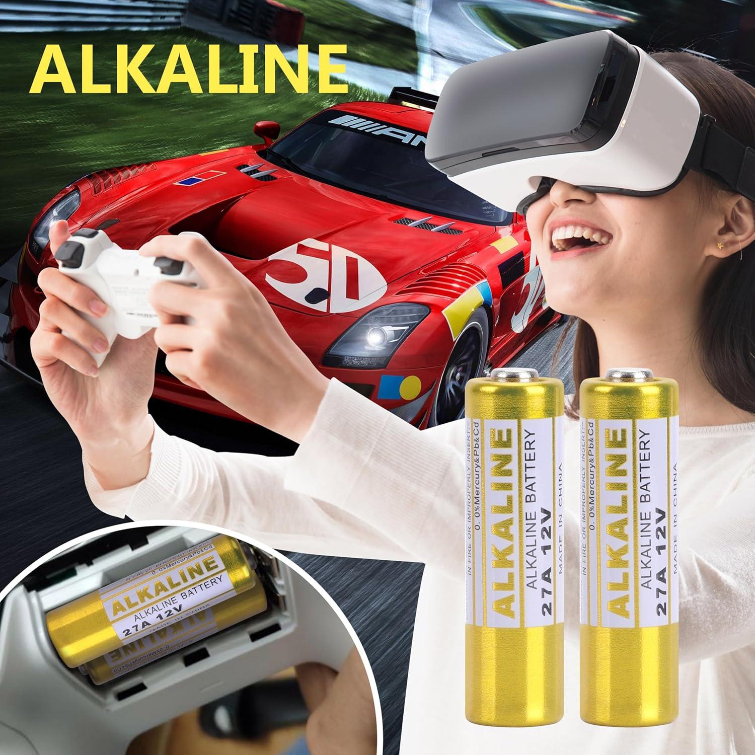 Baterías A27 12V Alcalinas Kunying - Paquete de 5 Unidades