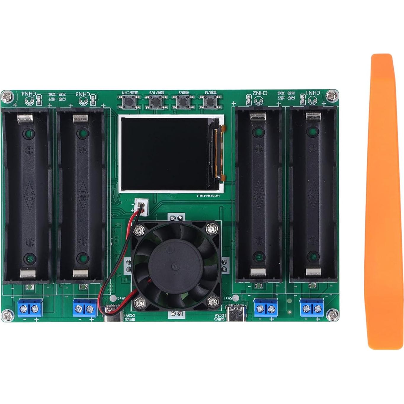 Probador de Capacidad de Batería de Litio 18650 WALFRONT 4 Canales