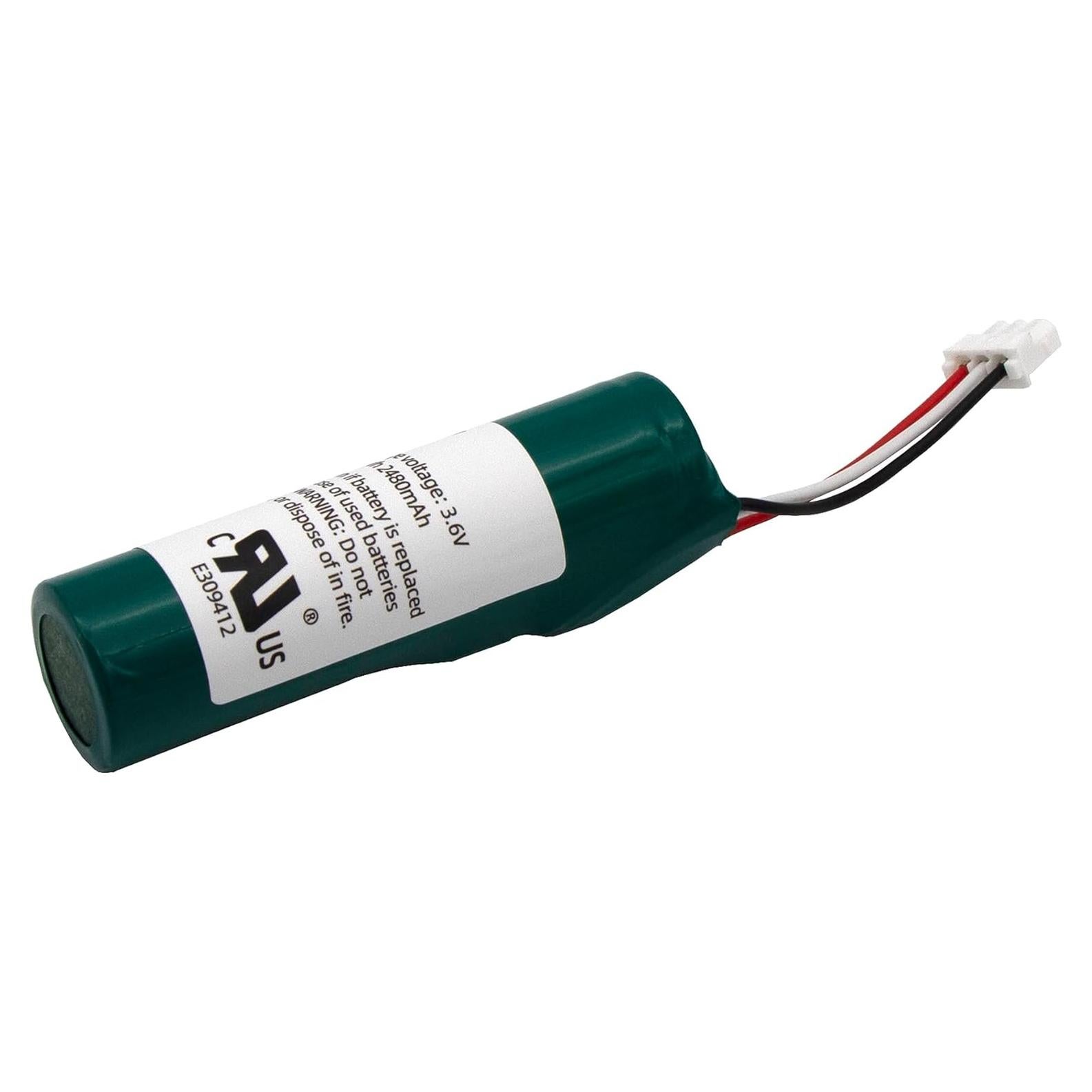 Batería de Reemplazo Gikysuiz 300-10342 para Honeywell PROSIXC2W 3.7V 2480mAh