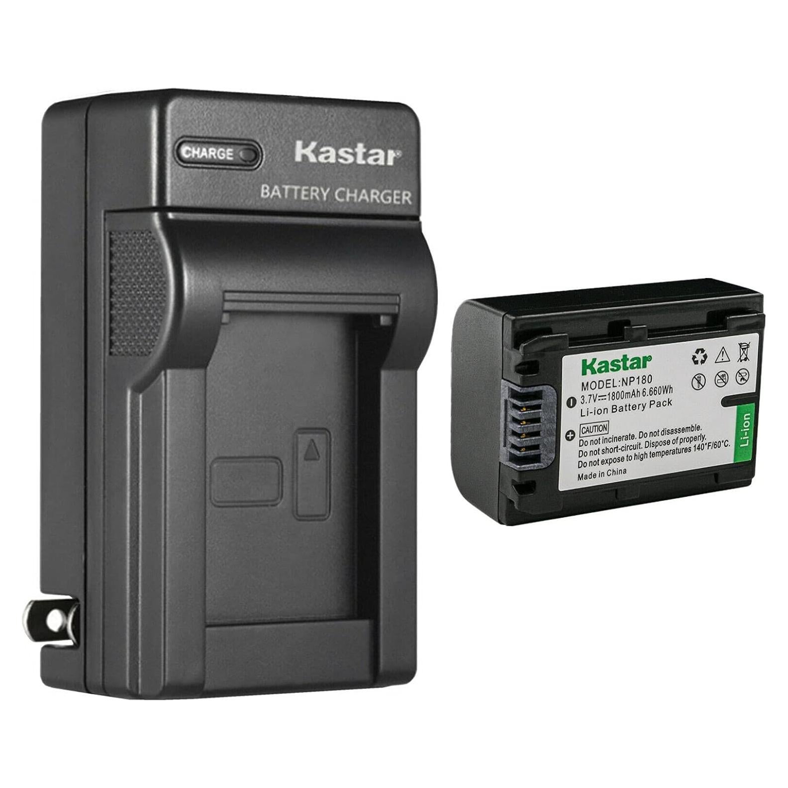 Batería y Cargador Kastar para Ordro NP-180 - 1800mAh