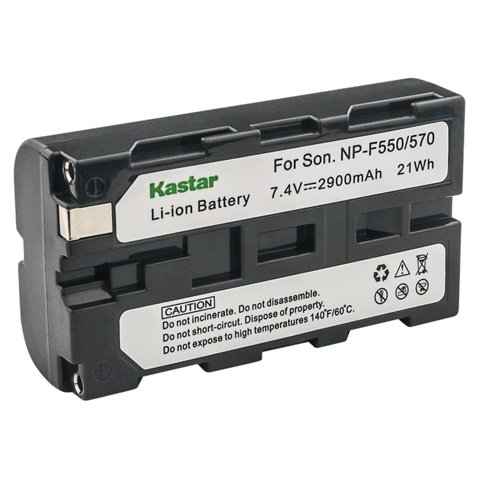 Batería Kastar NP-F570 para videocámaras Sony 2900mAh