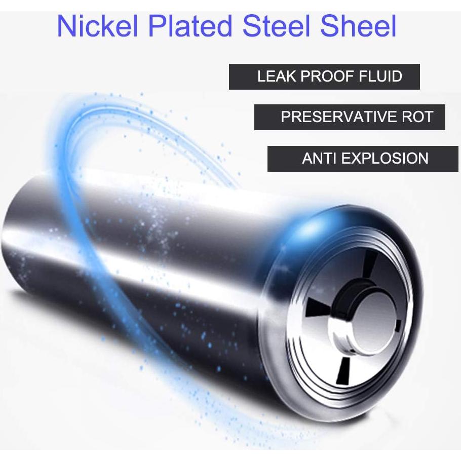 Baterías Recargables Ni-MH AAA Tenbery 300mAh 16 Piezas