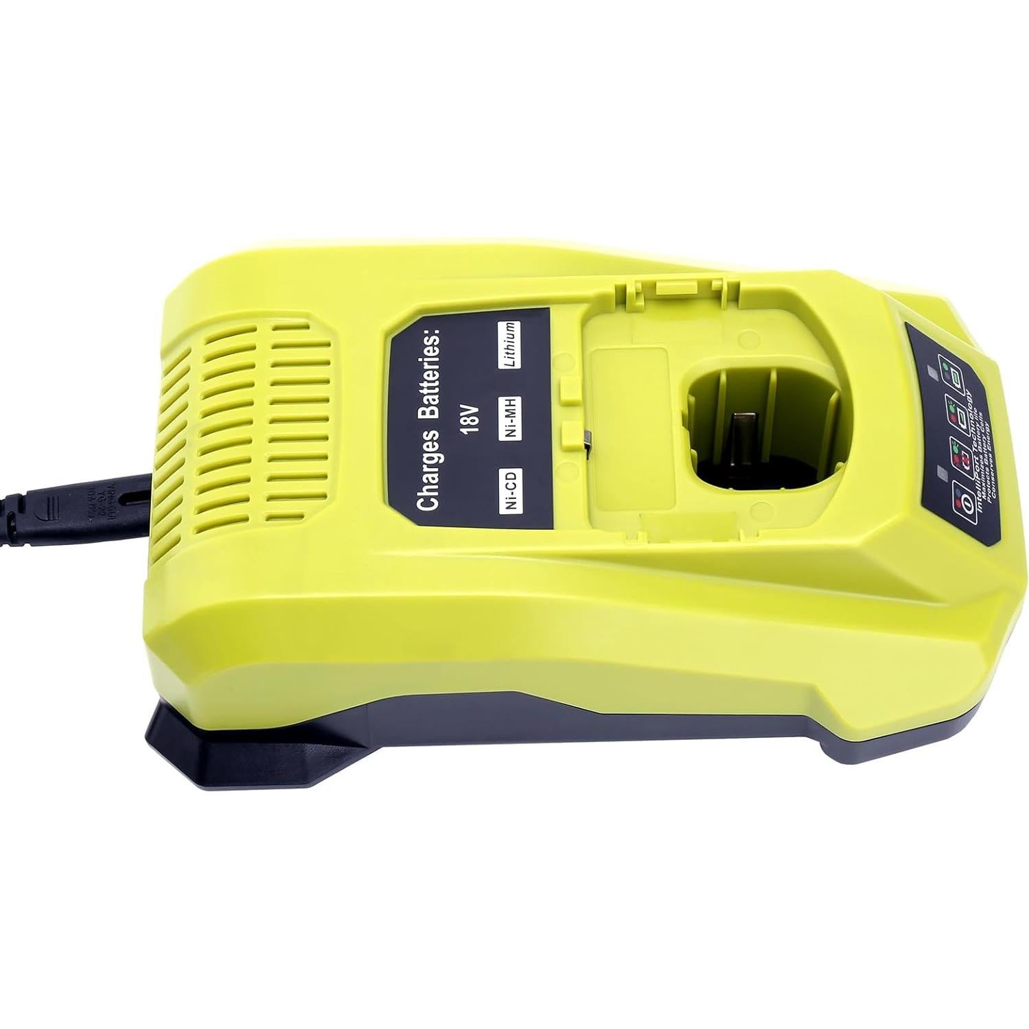 Cargador Rápido Compatible Ryobi P117 18V Litio NiCd NiMH