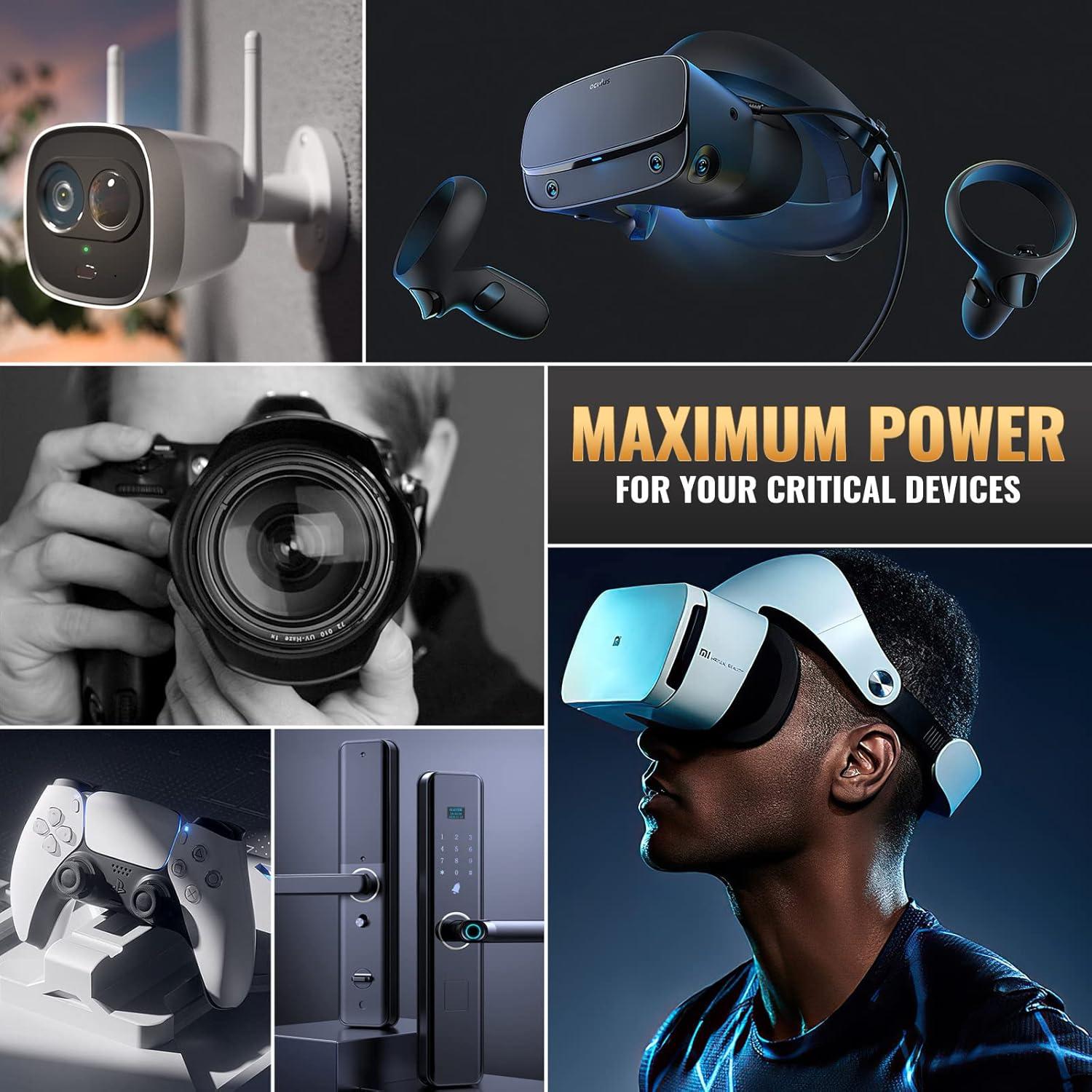 Baterías de Litio BONAI AA 16 Piezas 3500mAh 1.5V Ultra Duraderas