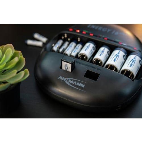 Cargador de Baterías Ansmann Energy 16 Plus + 8 Baterías AAA