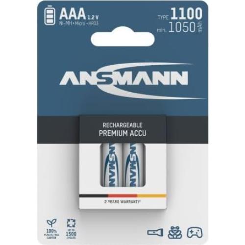 Cargador de Baterías Ansmann Energy 16 Plus + 8 Baterías AAA