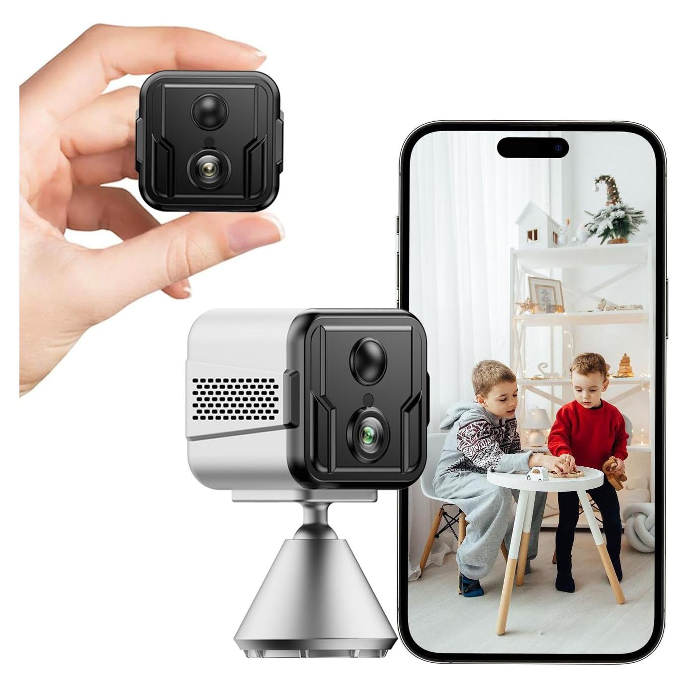 Cámara Mini Oikay T9W5 1080P HD con Batería 100 Días