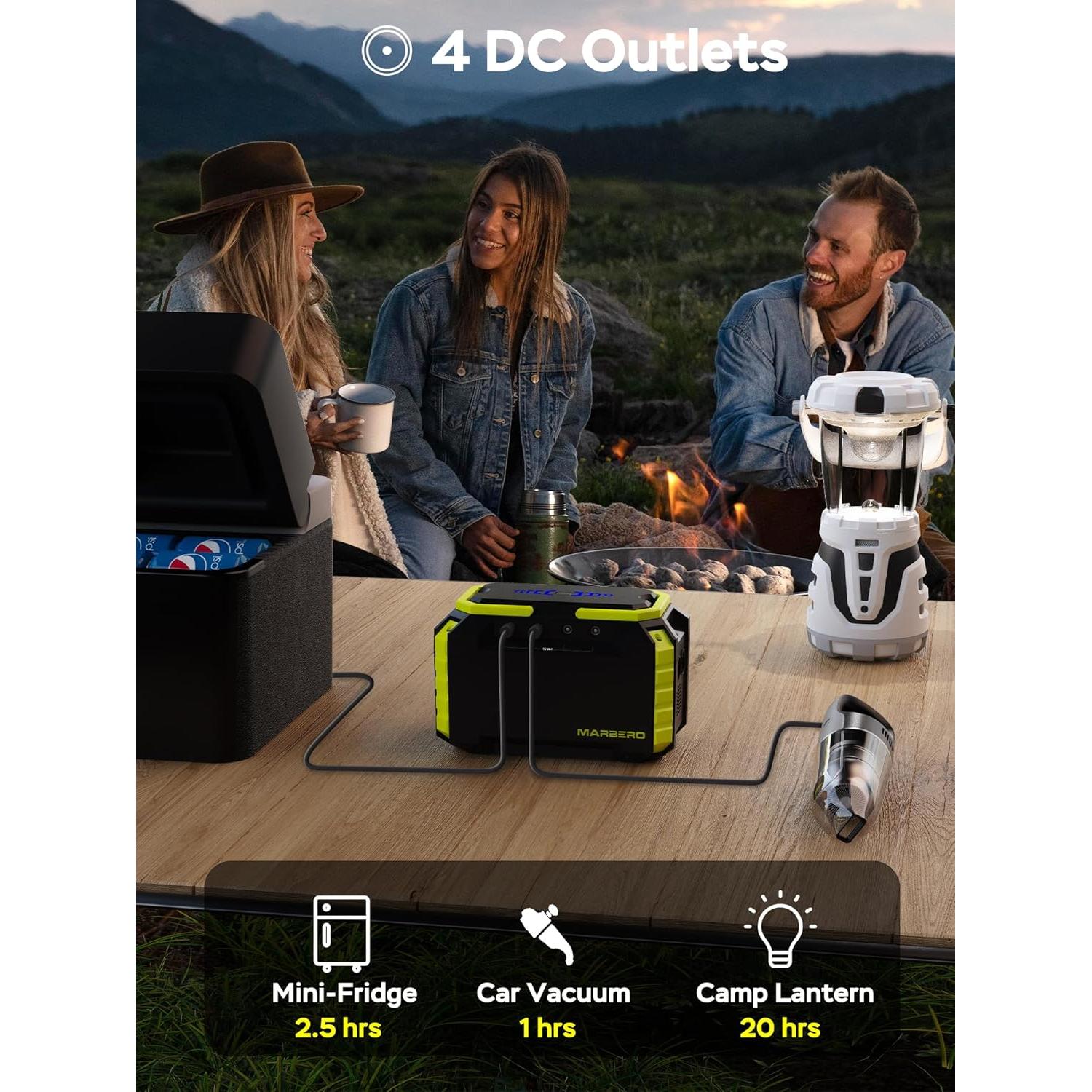 Estación de Energía Portátil MARBERO M270 150Wh 100W AC USB