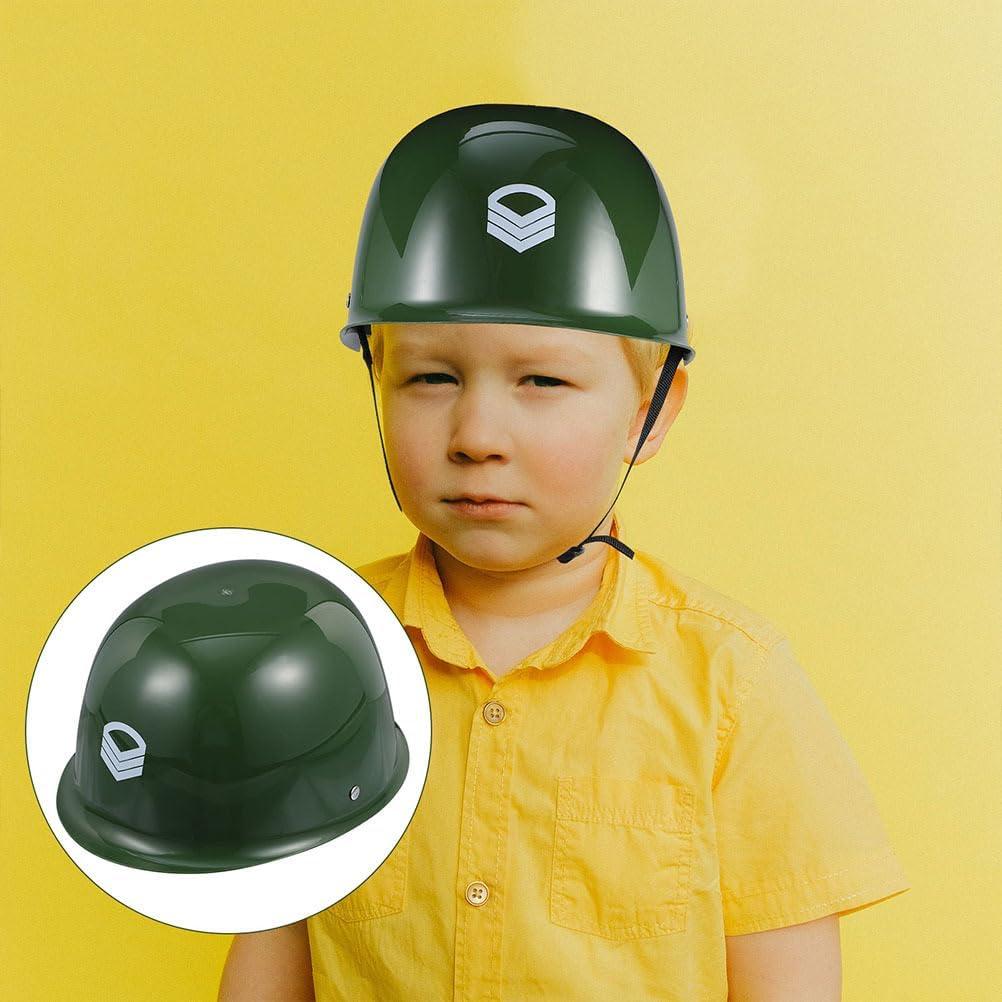 Gorra de Soldado Infantil Verde Juguete para Niños