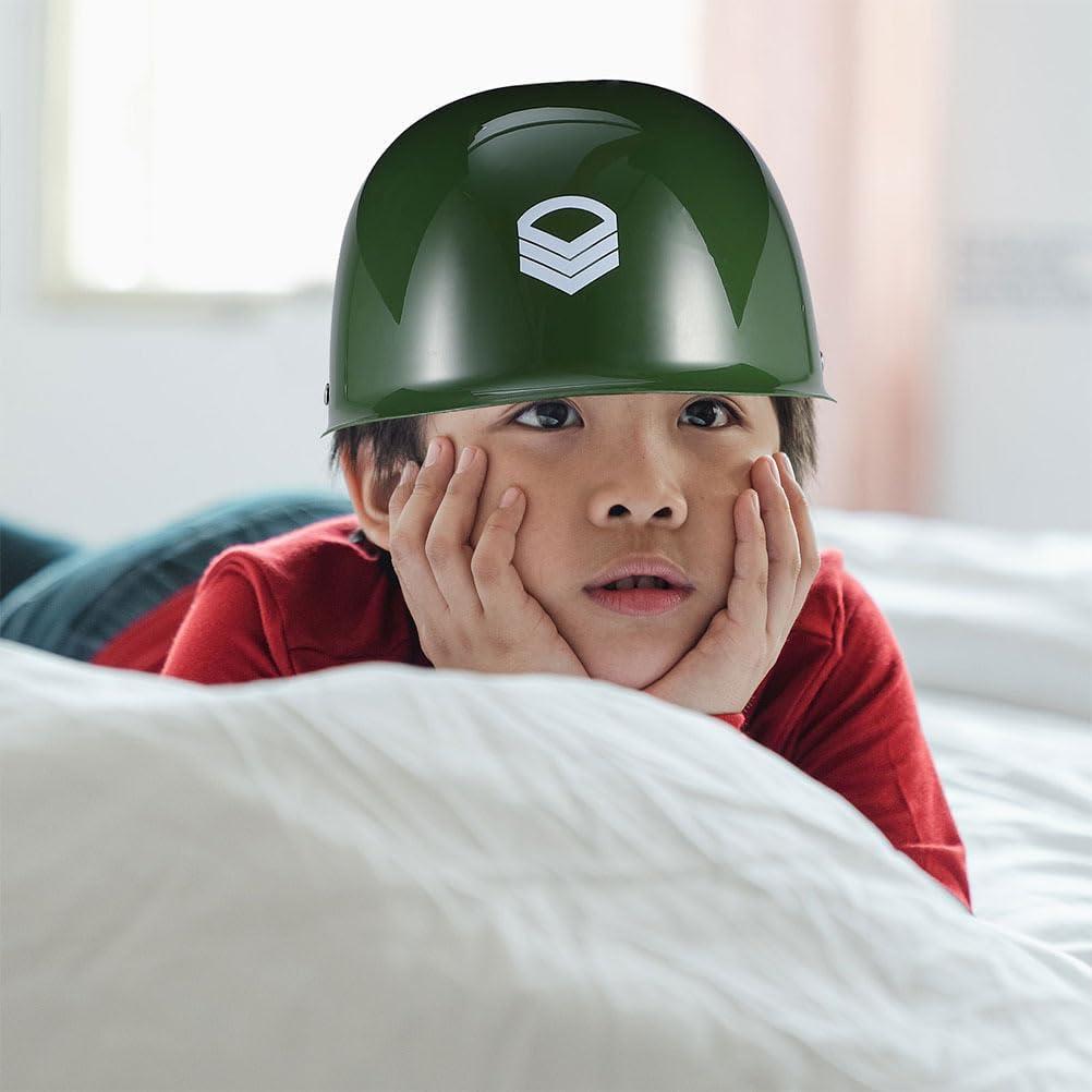 Gorra de Soldado Infantil Verde Juguete para Niños
