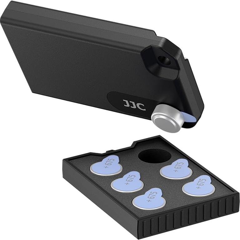 Estuche Portátil JJC para Baterías 675 P675 - Resistente y Compacto