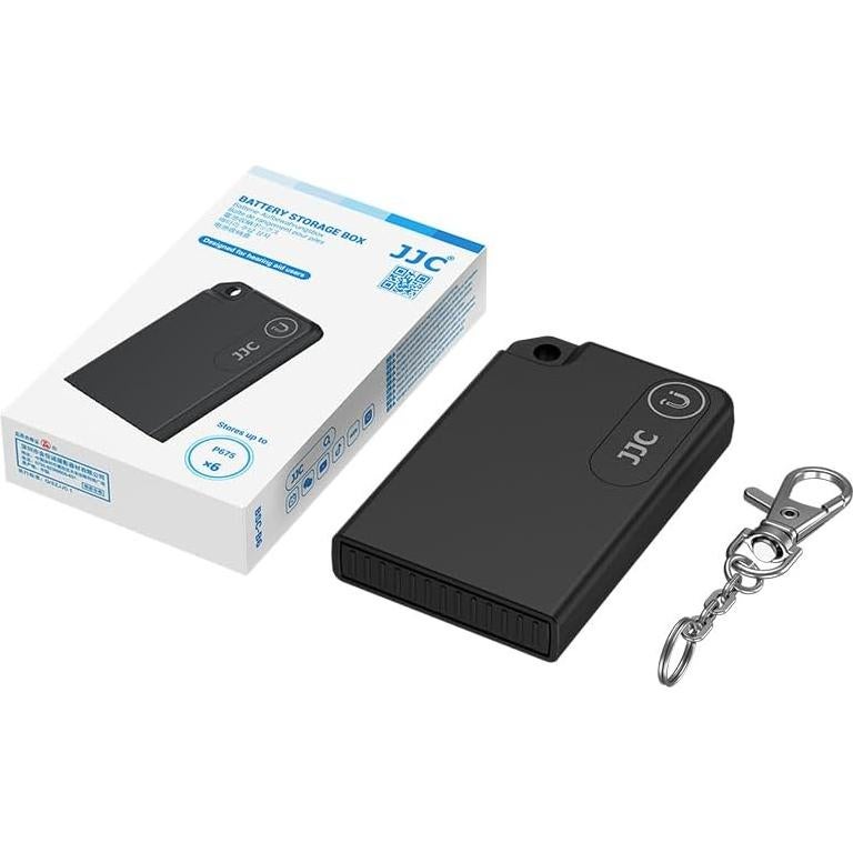 Estuche Portátil JJC para Baterías 675 P675 - Resistente y Compacto