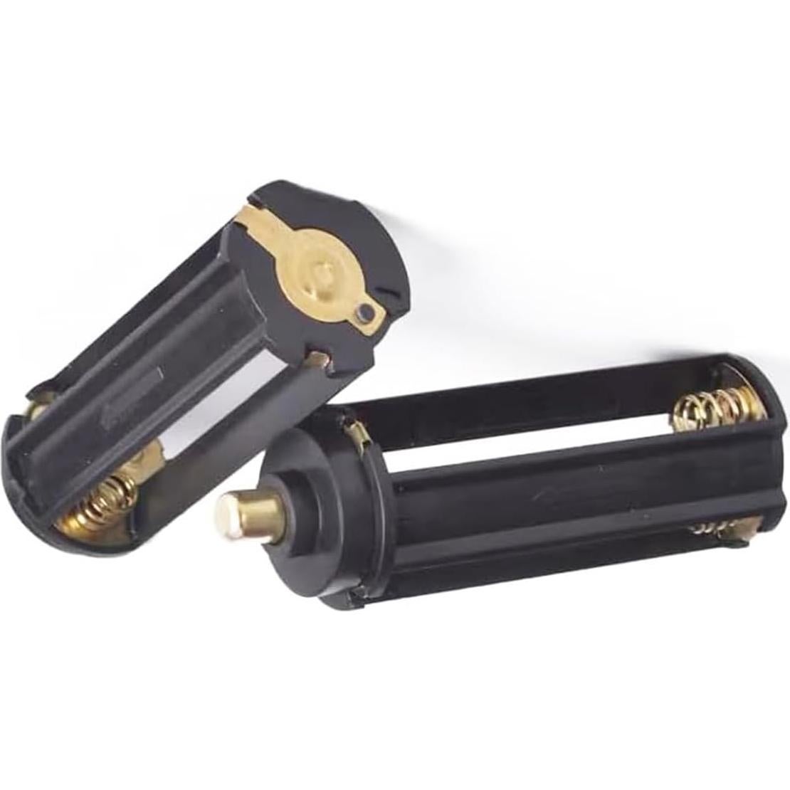 Soporte de Batería Cilíndrica 3 x AAA Priaolker Negro