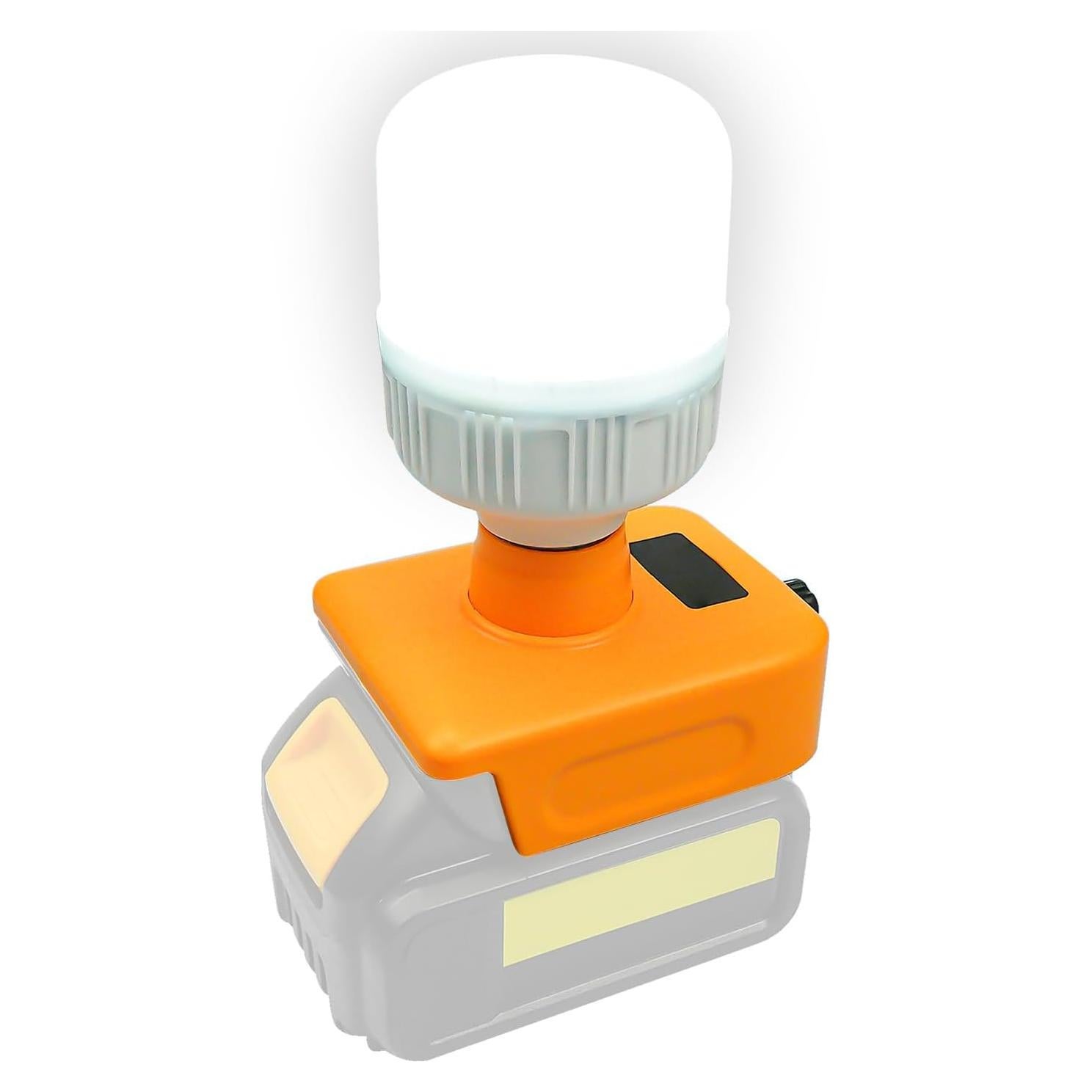 Luz de Trabajo LED Portátil HUQUZN 12W 1300LM Naranja