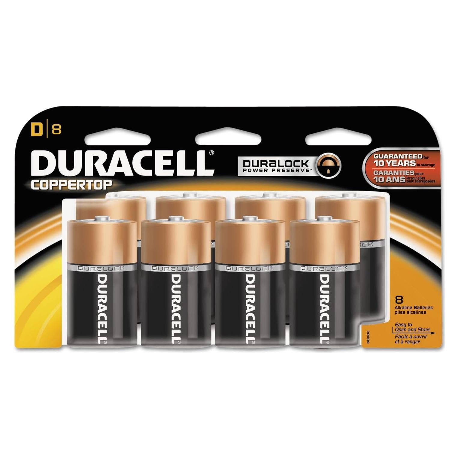 Batería Alcalina D Duracell Coppertop MN1300 - 1.5V